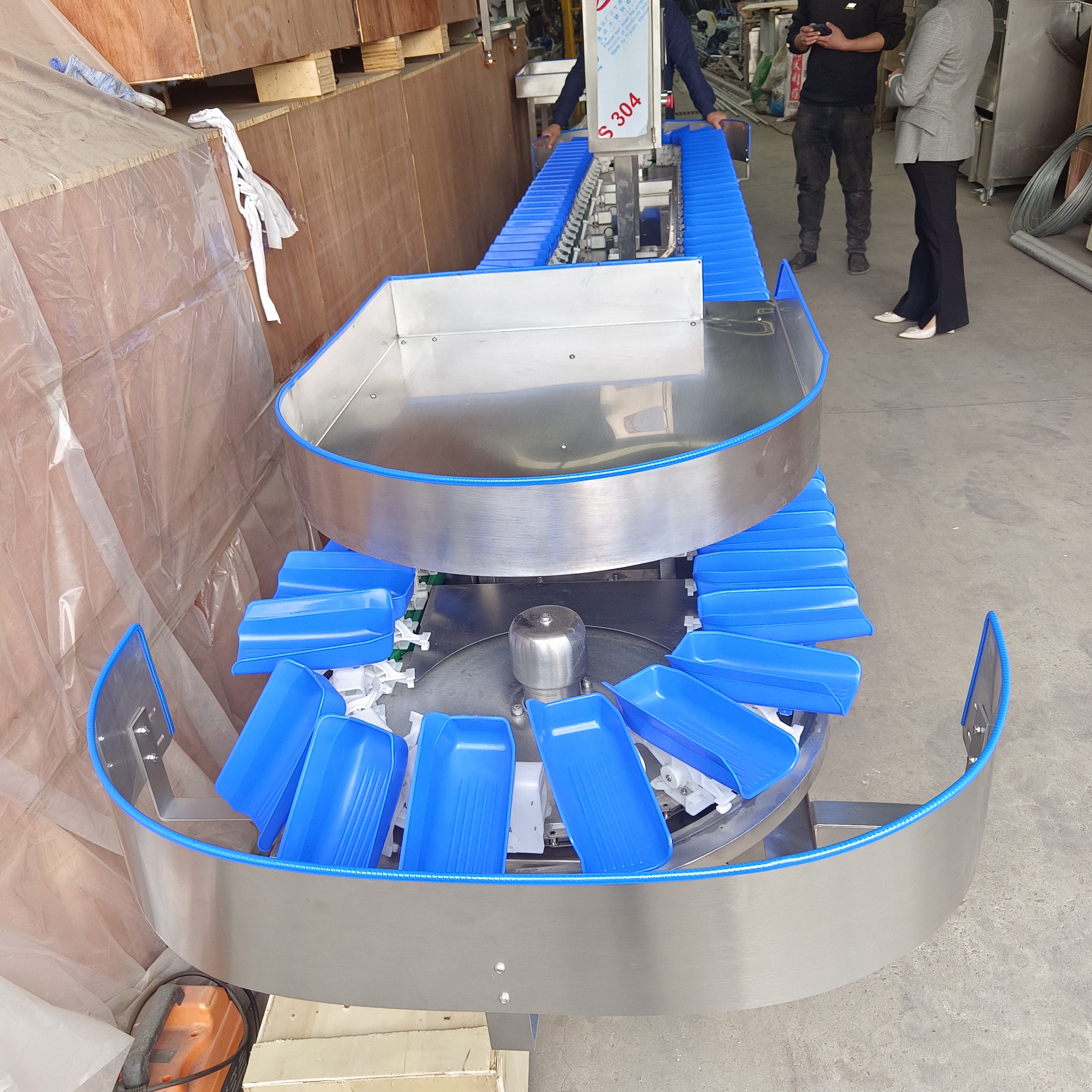 分選大小的設(shè)備，重量分選機