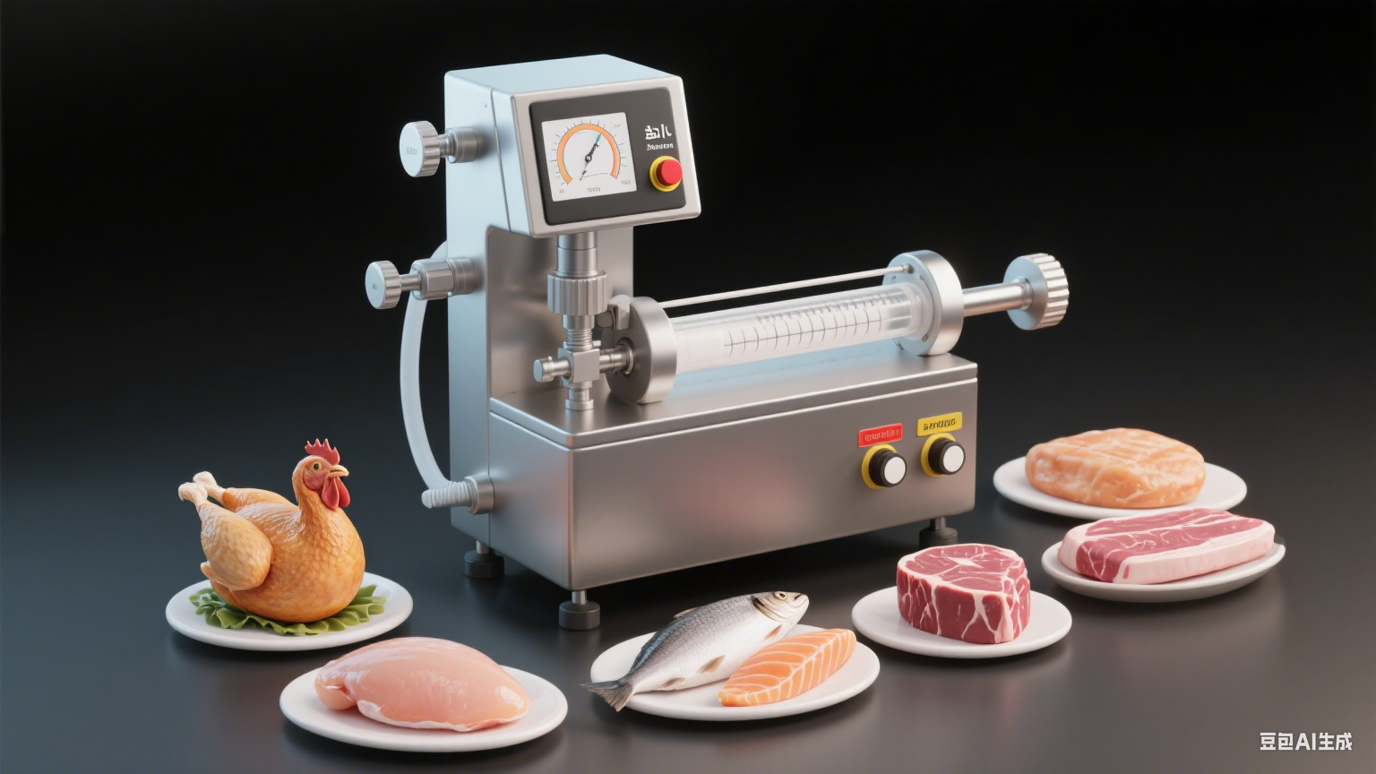 預制菜行業(yè)新寵:鹽水注射機的使用指南與應用范疇全解析(圖2) 預制菜行業(yè)新寵:鹽水注射機的使用指南與應用范疇全解析(圖2)