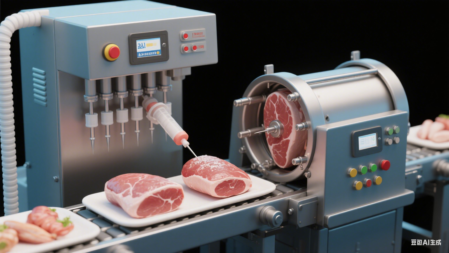 預制菜行業(yè)新寵:鹽水注射機的使用指南與應用范疇全解析(圖3) 預制菜行業(yè)新寵:鹽水注射機的使用指南與應用范疇全解析(圖3)