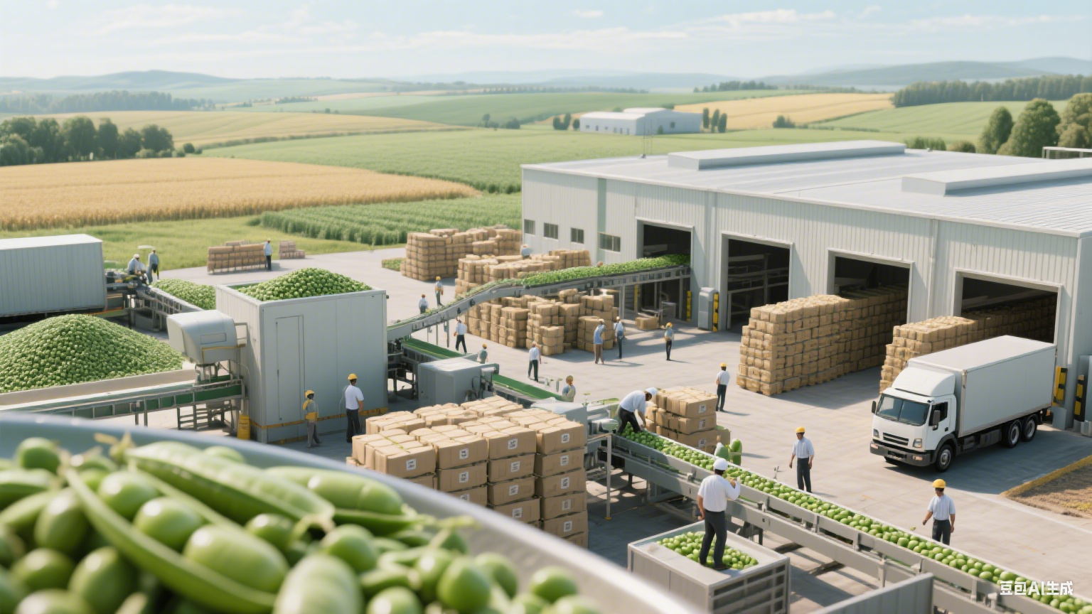 鹽焗青豌豆生產(chǎn)線，如何撬動多個地區(qū)的行業(yè)(圖4)