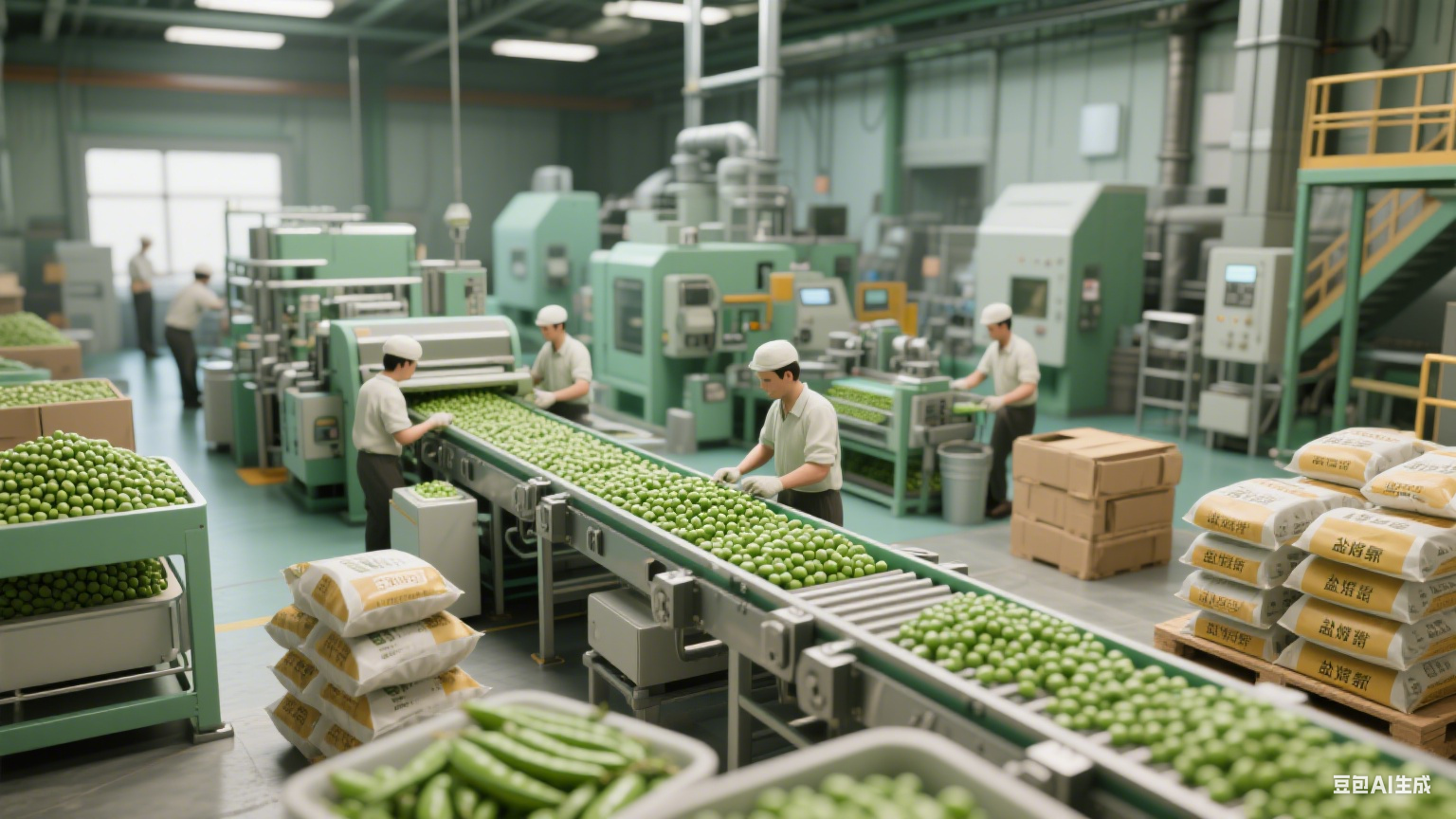鹽焗青豌豆生產(chǎn)線，如何撬動多個地區(qū)的行業(yè)(圖6)