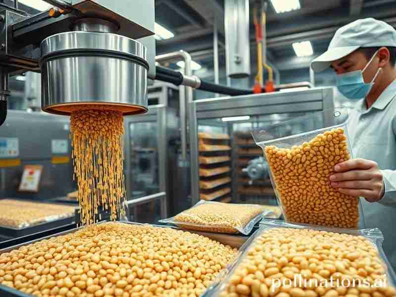 蠶豆深加工與包裝場(chǎng)景