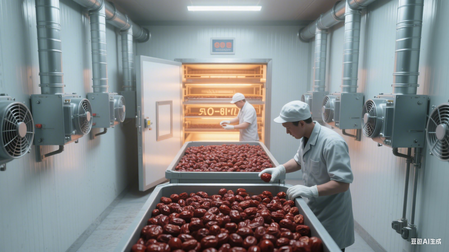 大棗從清洗到烘干的加工生產(chǎn)線可以有多少種工藝？(圖2)