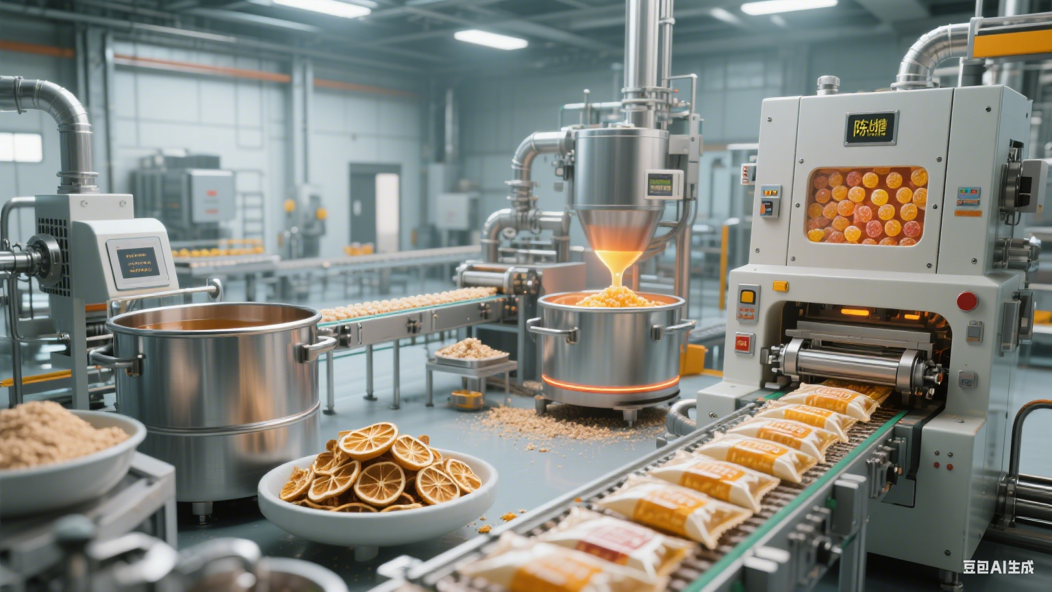 廣東地區(qū)有多少種休閑食品加工生產(chǎn)線？辦理SC生產(chǎn)許可證的要求是什么？(圖2)