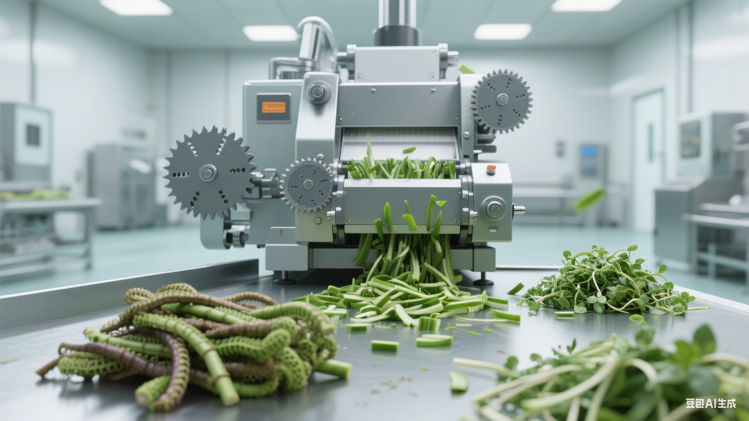 山野菜的漂燙冷卻流水線到底指的是多少設(shè)備？它還能做什么？