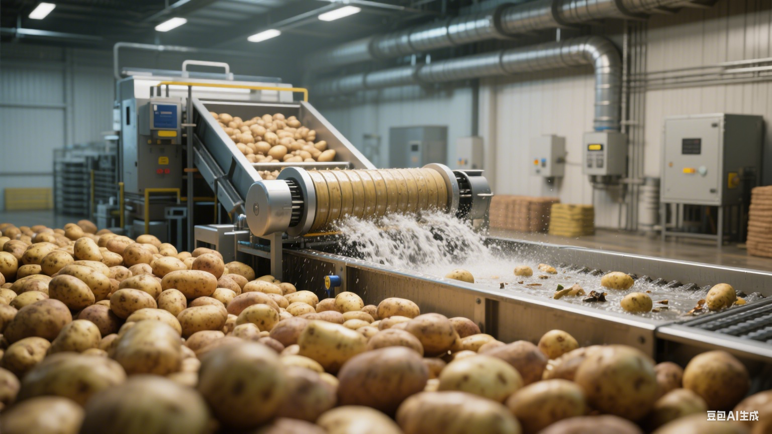 還在地里的土豆到餐桌上的薯片，它需要一個(gè)怎樣的過程呢？