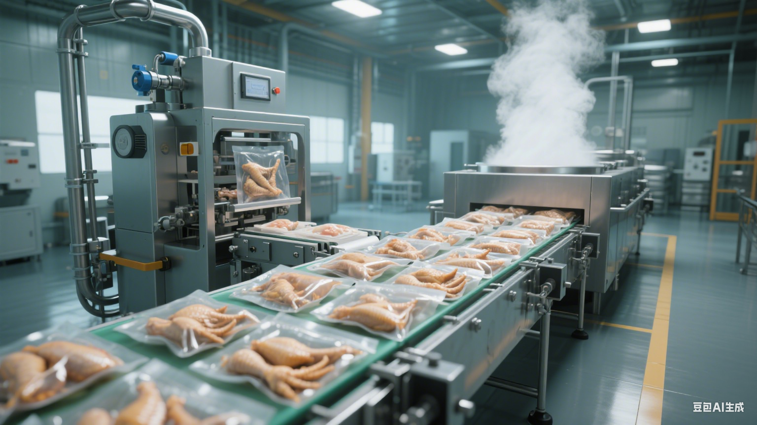 無骨雞爪生產(chǎn)線:主要特定流程與定制熱點(diǎn)解析(圖3) 無骨雞爪生產(chǎn)線:主要特定流程與定制熱點(diǎn)解析(圖3)