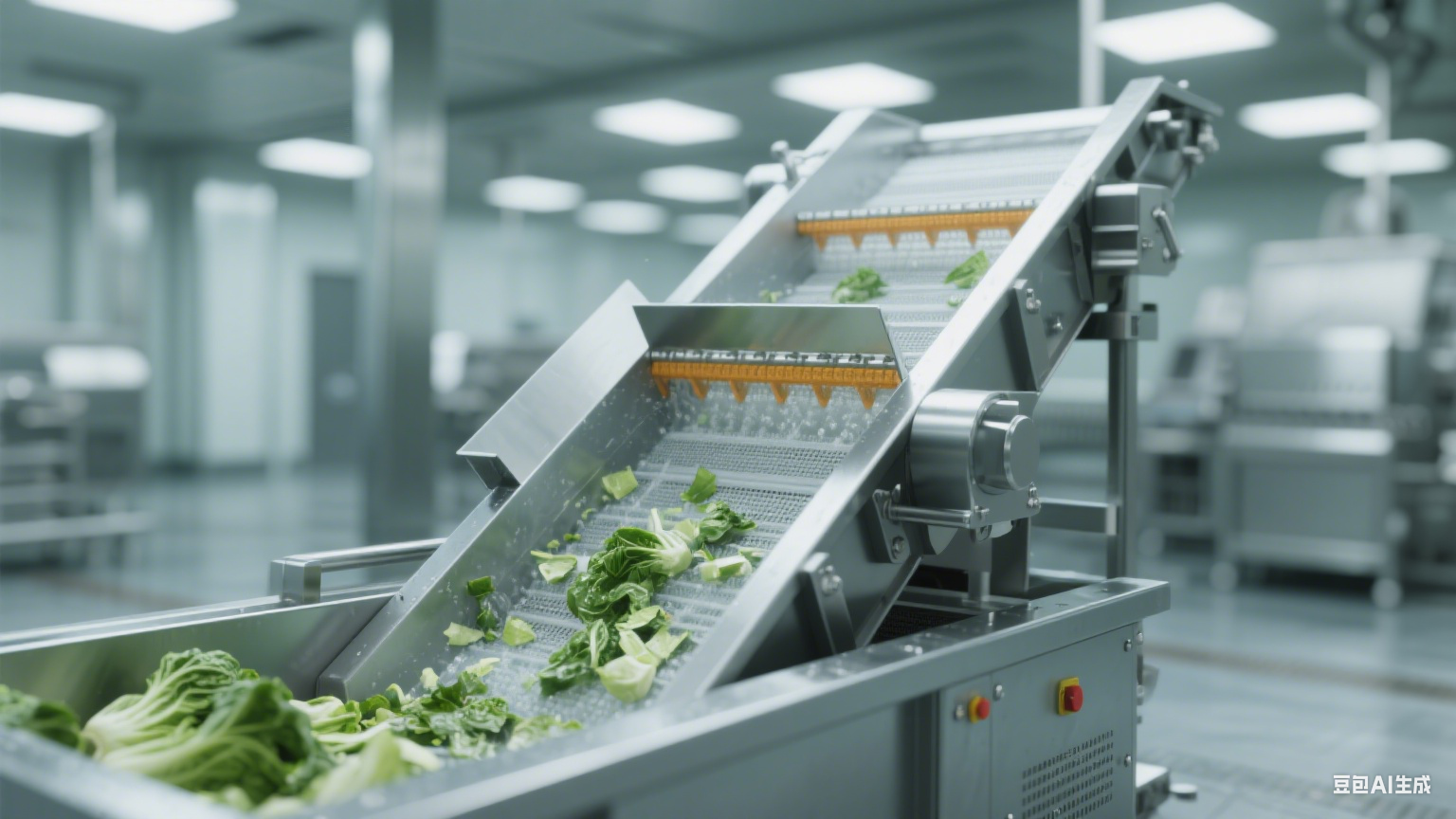 連續(xù)式蔬菜清洗漂燙流水線物料浪費(fèi)規(guī)避策略?(圖10)