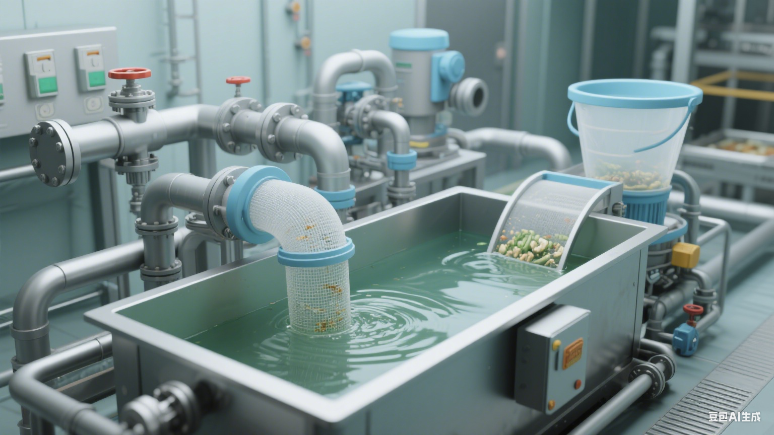 連續(xù)式蔬菜清洗漂燙流水線物料浪費(fèi)規(guī)避策略?(圖15)