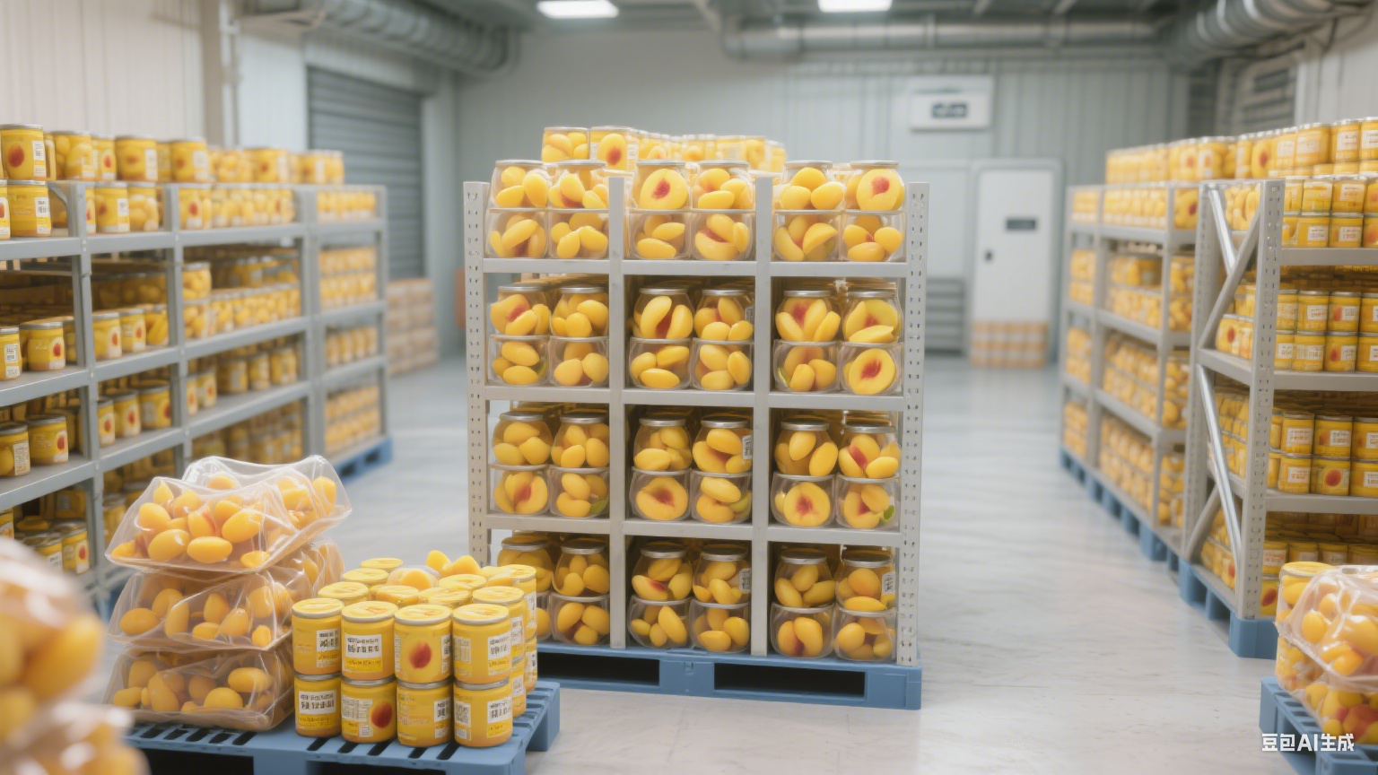 阜城漫河鎮(zhèn)預(yù)制果蔬黃桃生產(chǎn)線：從田園鮮桃到預(yù)制水果的全流程?(圖27)