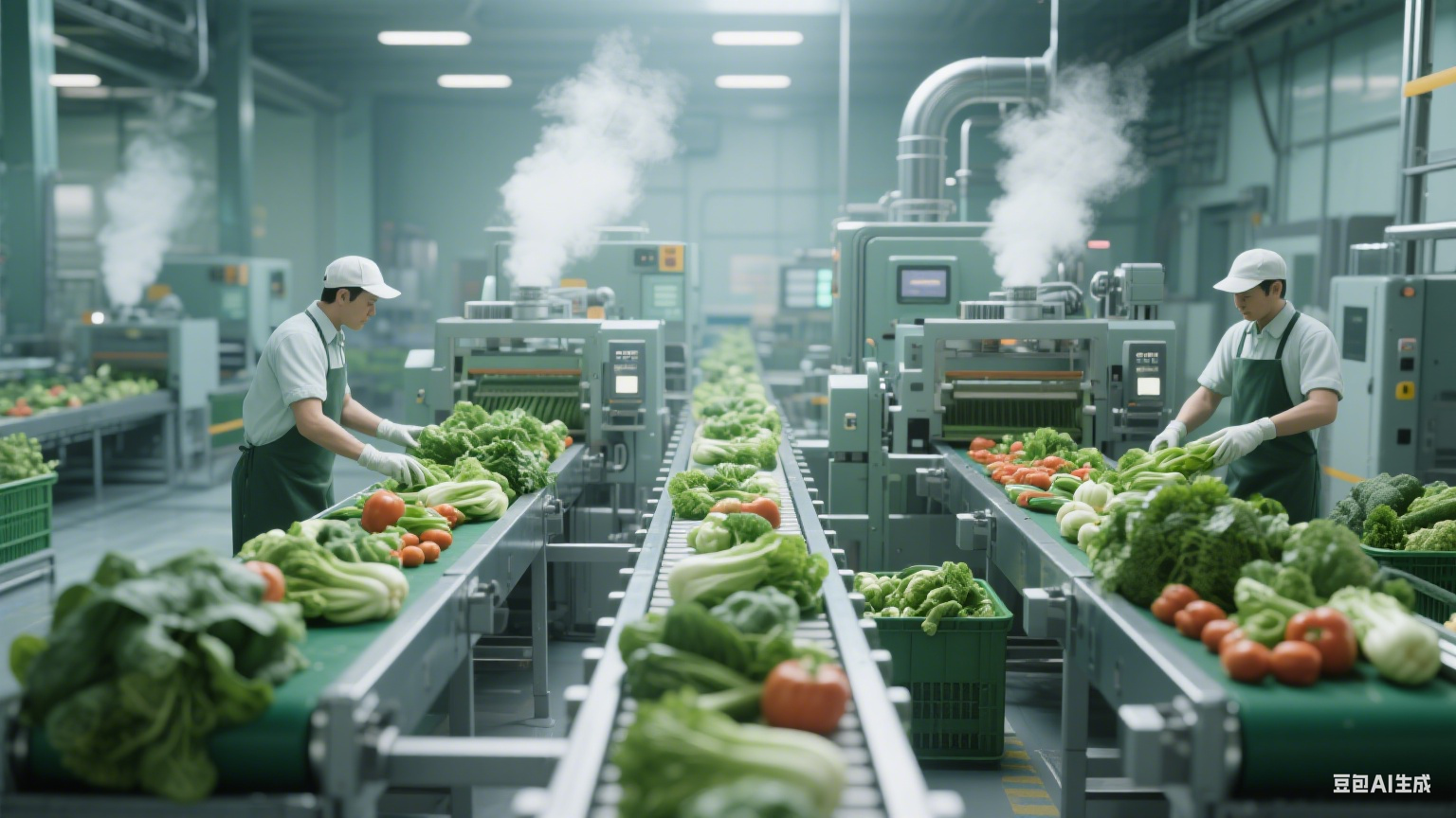 蔬菜加工生產(chǎn)：大約有哪些步驟和必要的生產(chǎn)設備？    (圖1)