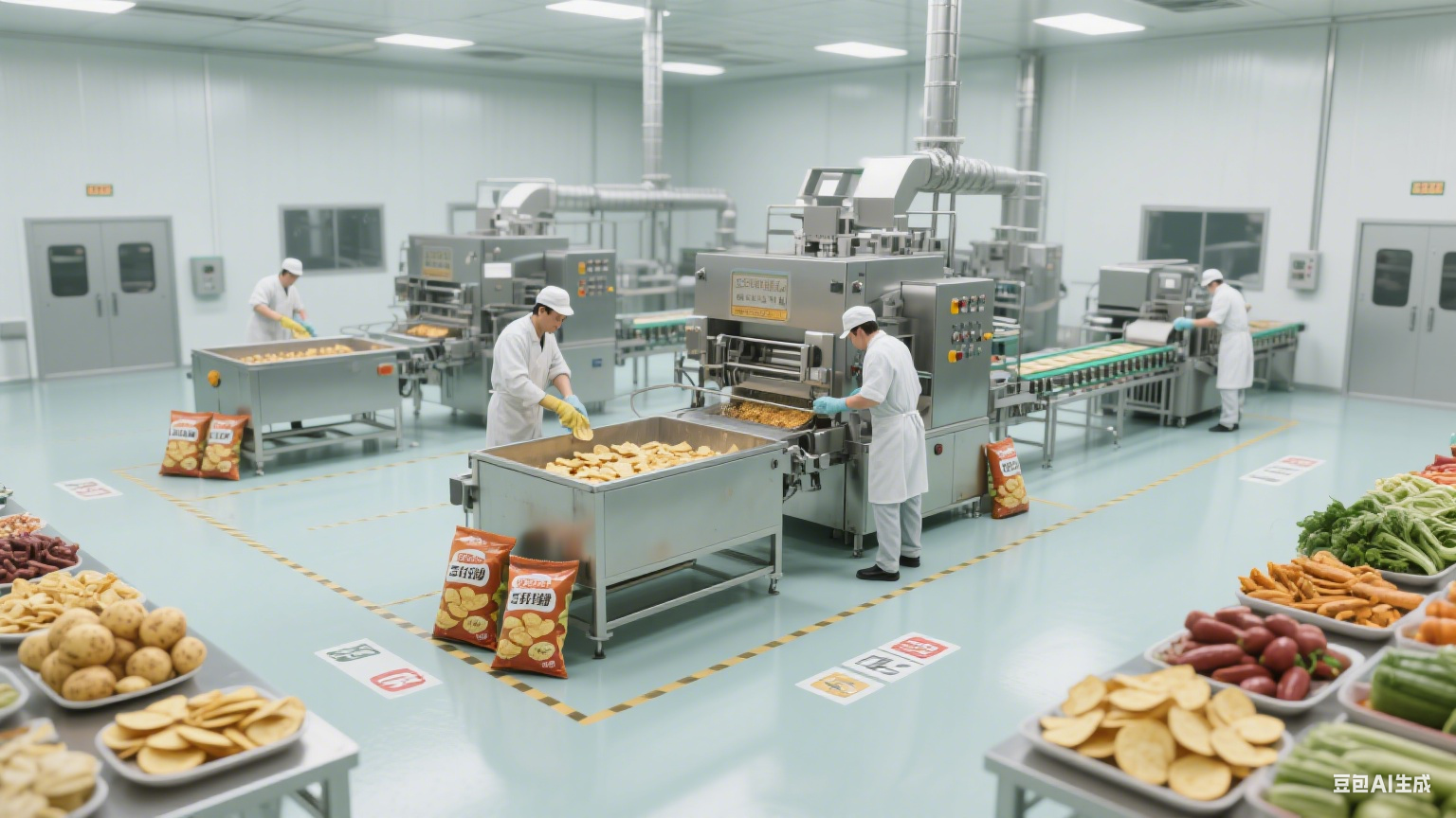 美味的休閑食品加工使用二手生產(chǎn)線，衛(wèi)生條件是否可以達(dá)到？(圖9)