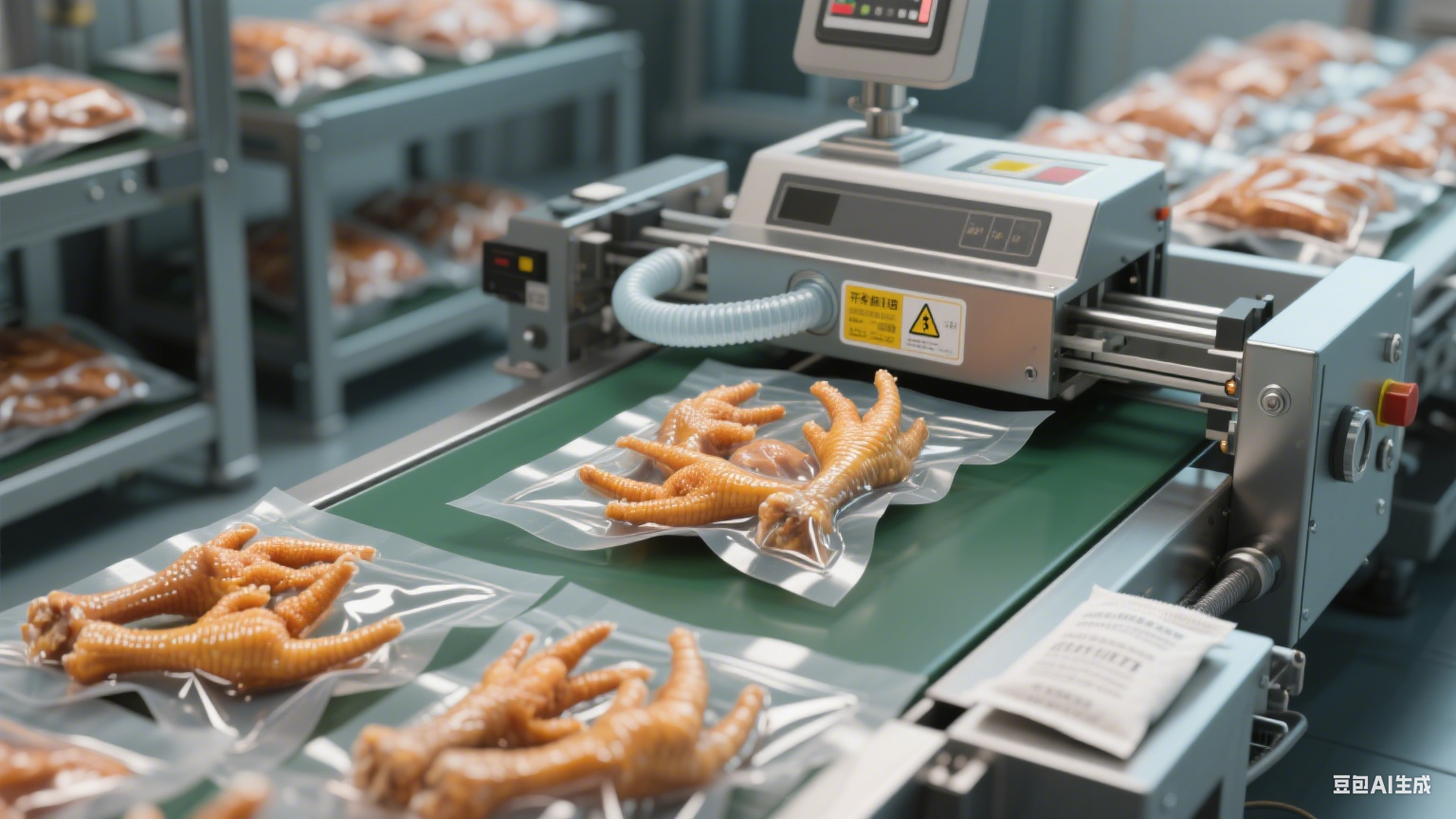 爽辣休閑零食山椒鳳爪加工生產(chǎn)線:運作和起步資金?(圖8)