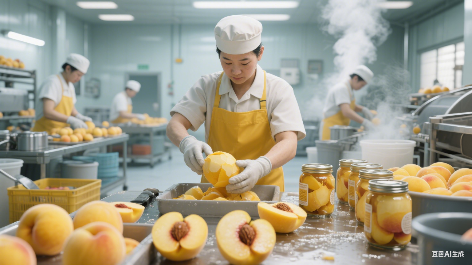 黃桃加工方式：工藝、產(chǎn)品與成本解析(圖2)