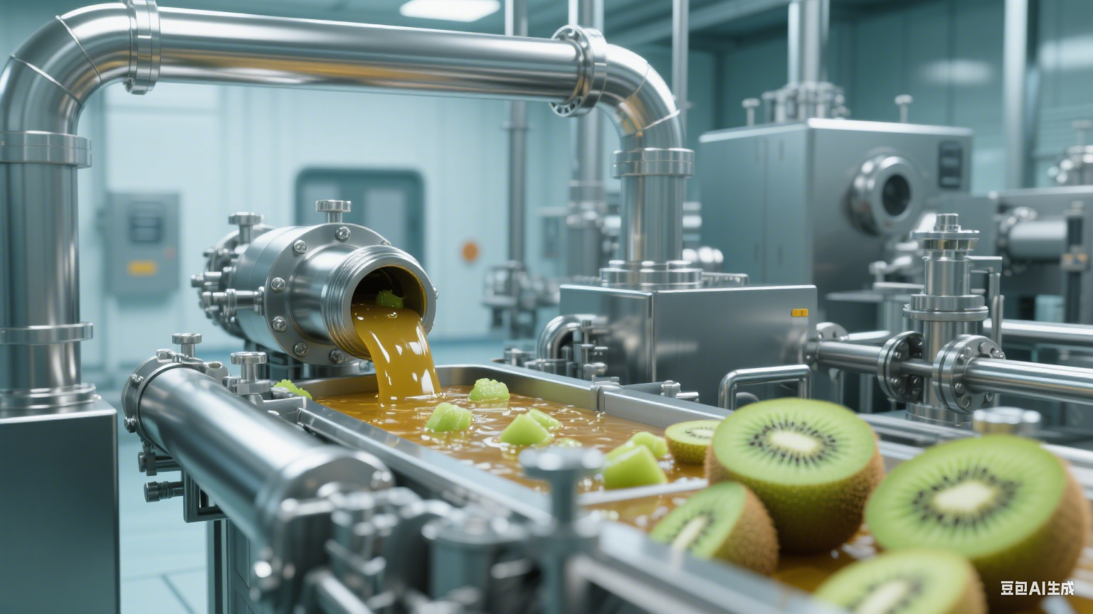 獼猴桃果醬生產(chǎn)線核心設(shè)備配置詳解(圖1)