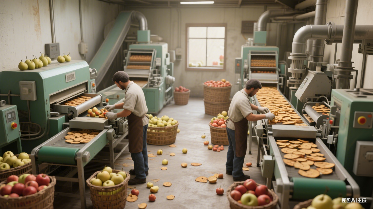 水果干加工生產(chǎn)線*簡化設(shè)備配置清單