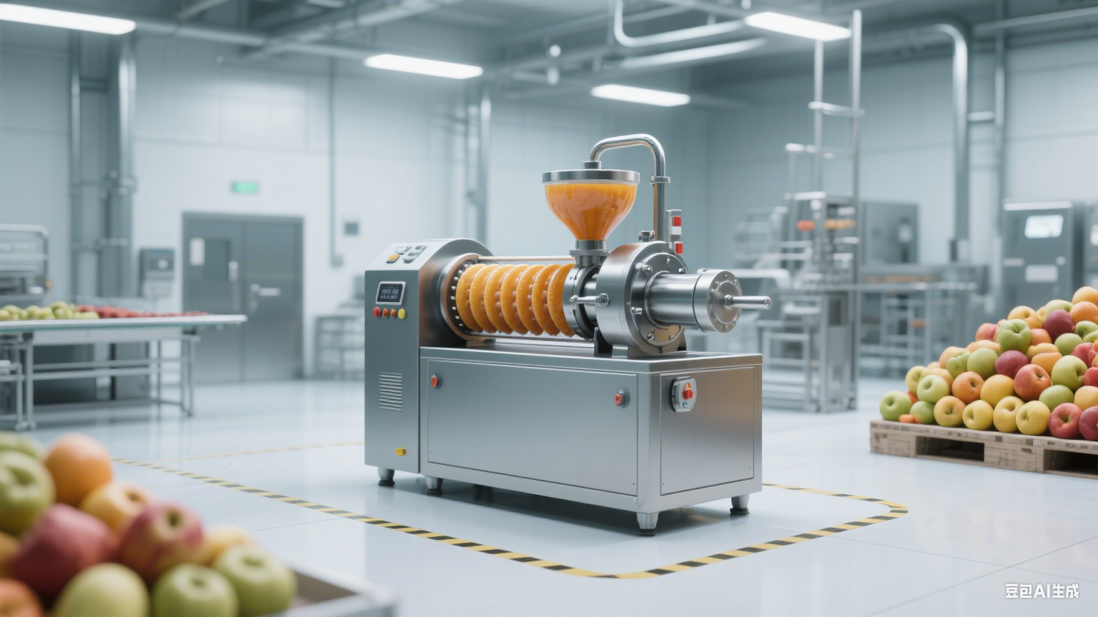 杏李果汁原漿生產(chǎn)線日加工 10 噸所需設(shè)備清單?(圖5)