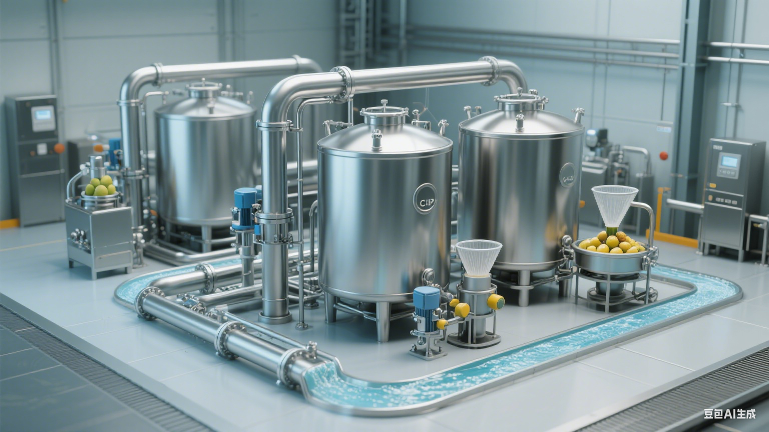 杏李果汁原漿生產(chǎn)線日加工 10 噸所需設(shè)備清單?(圖14)