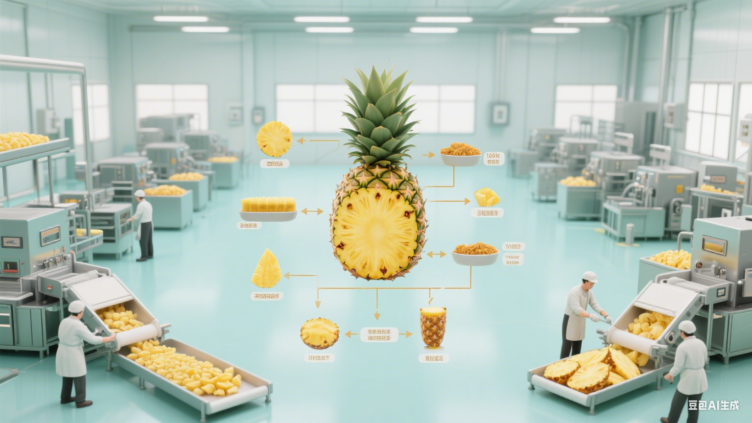 菠蘿果脯生產(chǎn)線能否兼容其他水果果脯生產(chǎn)及適配方案(圖2)