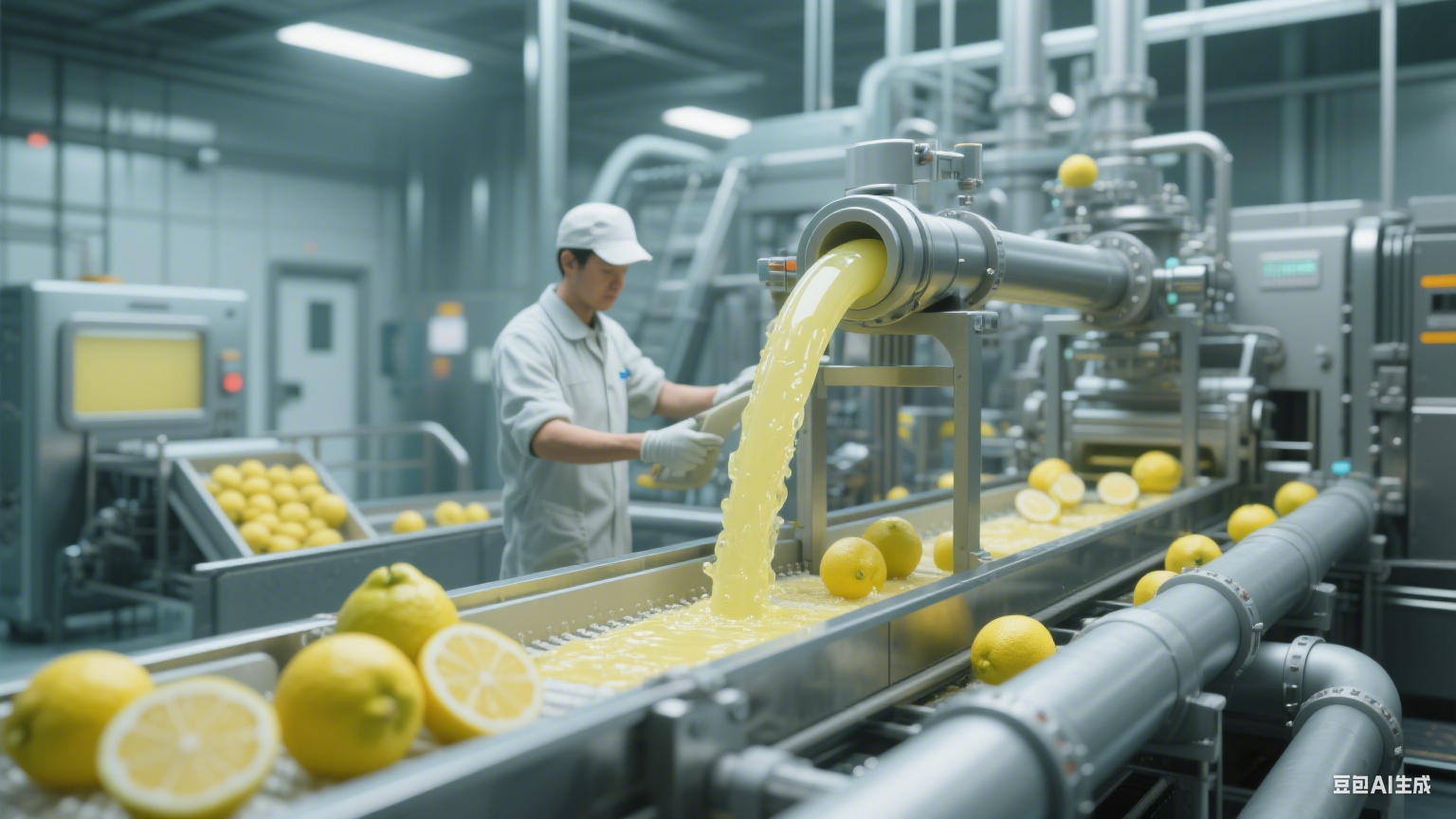 柚子汁的工藝復(fù)雜的工序都是使用的什么設(shè)備？   