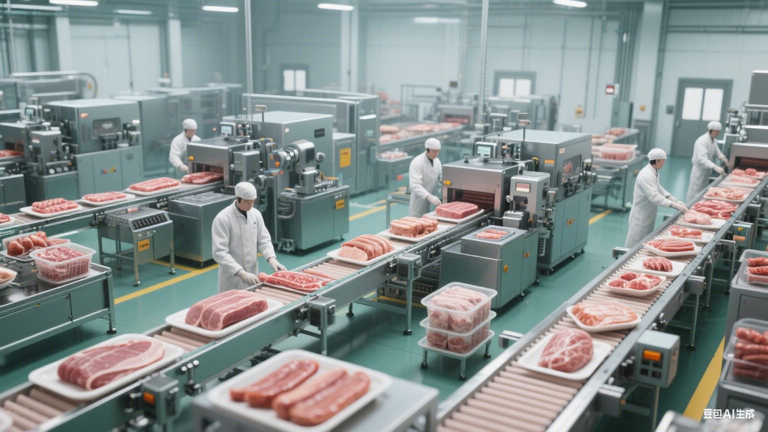 肉制品加工廠生產(chǎn)線的分段劃分與功能解析