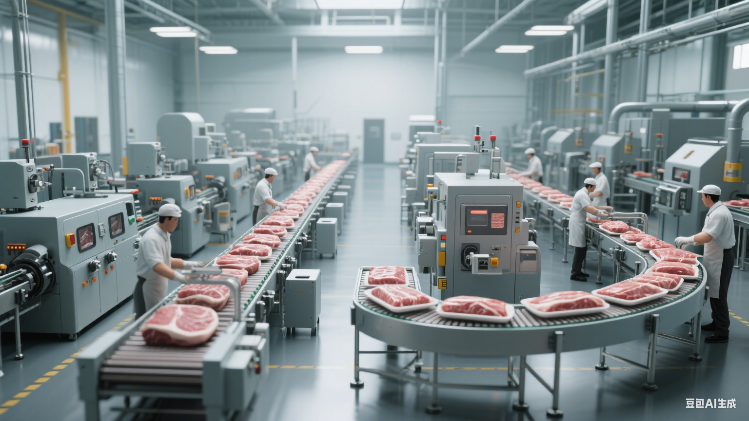 肉制品加工廠生產(chǎn)線的分段劃分與功能解析(pic2)