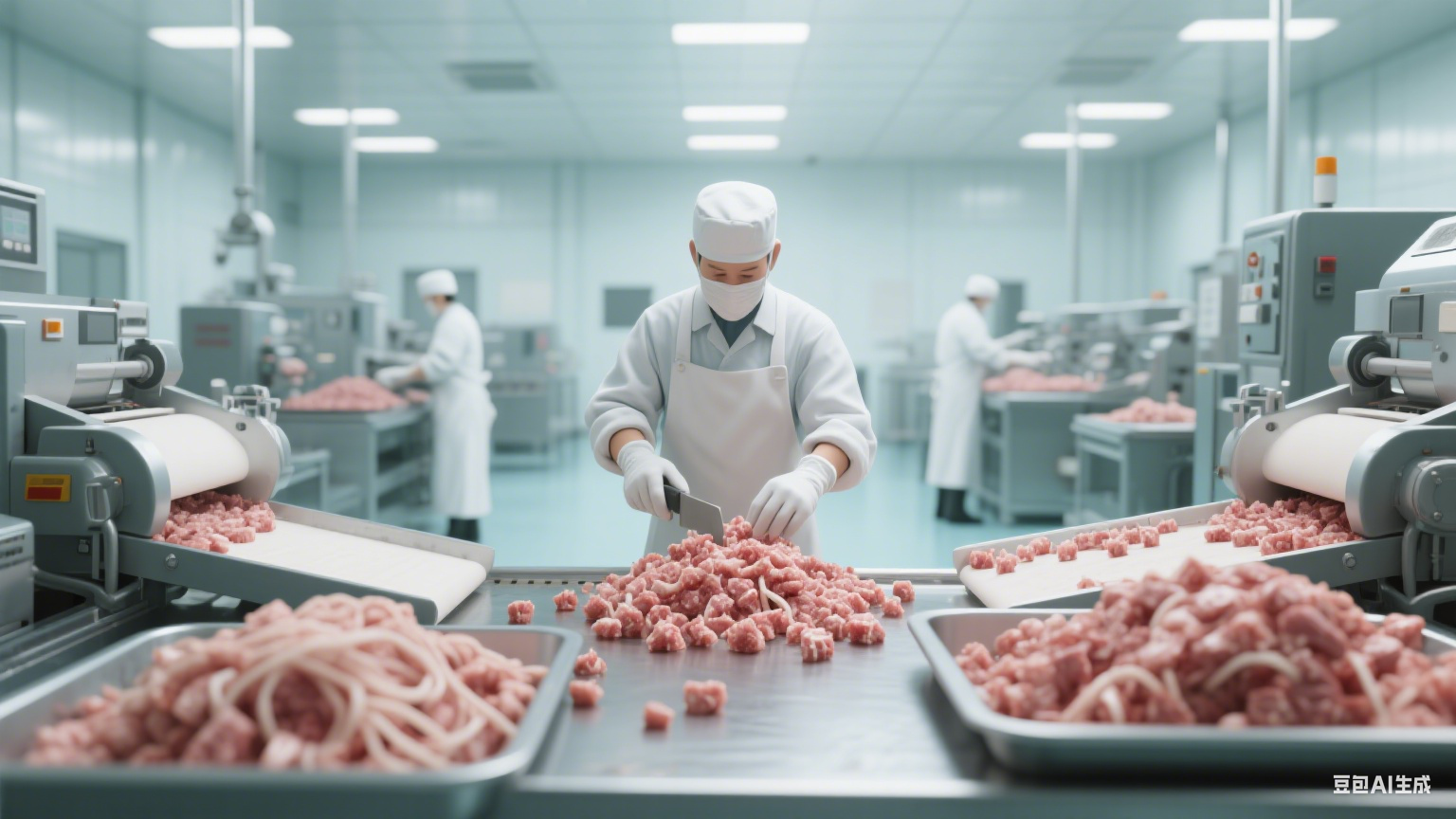 肉制品加工廠生產(chǎn)線的分段劃分與功能解析(pic4)