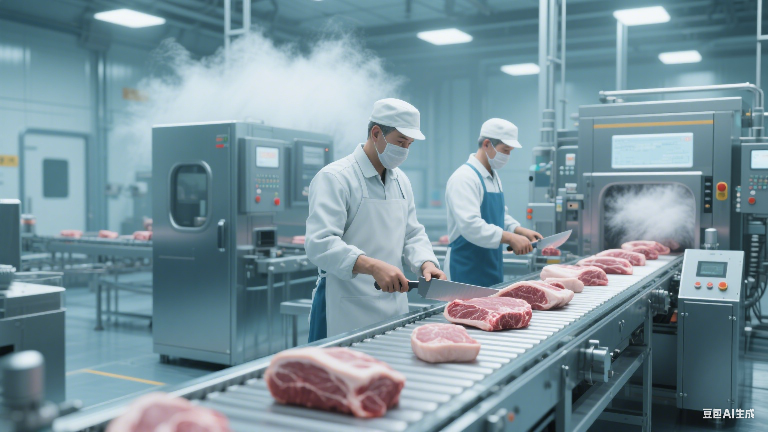 肉制品加工廠生產(chǎn)線的分段劃分與功能解析(pic10)