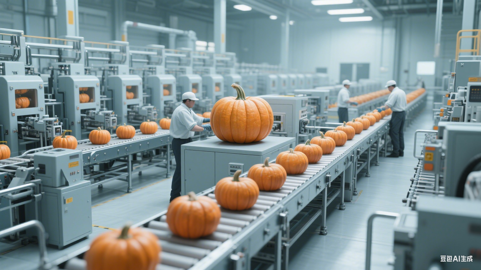 關(guān)于南瓜的生產(chǎn)線有多少種，各是做什么產(chǎn)品？(pic3)