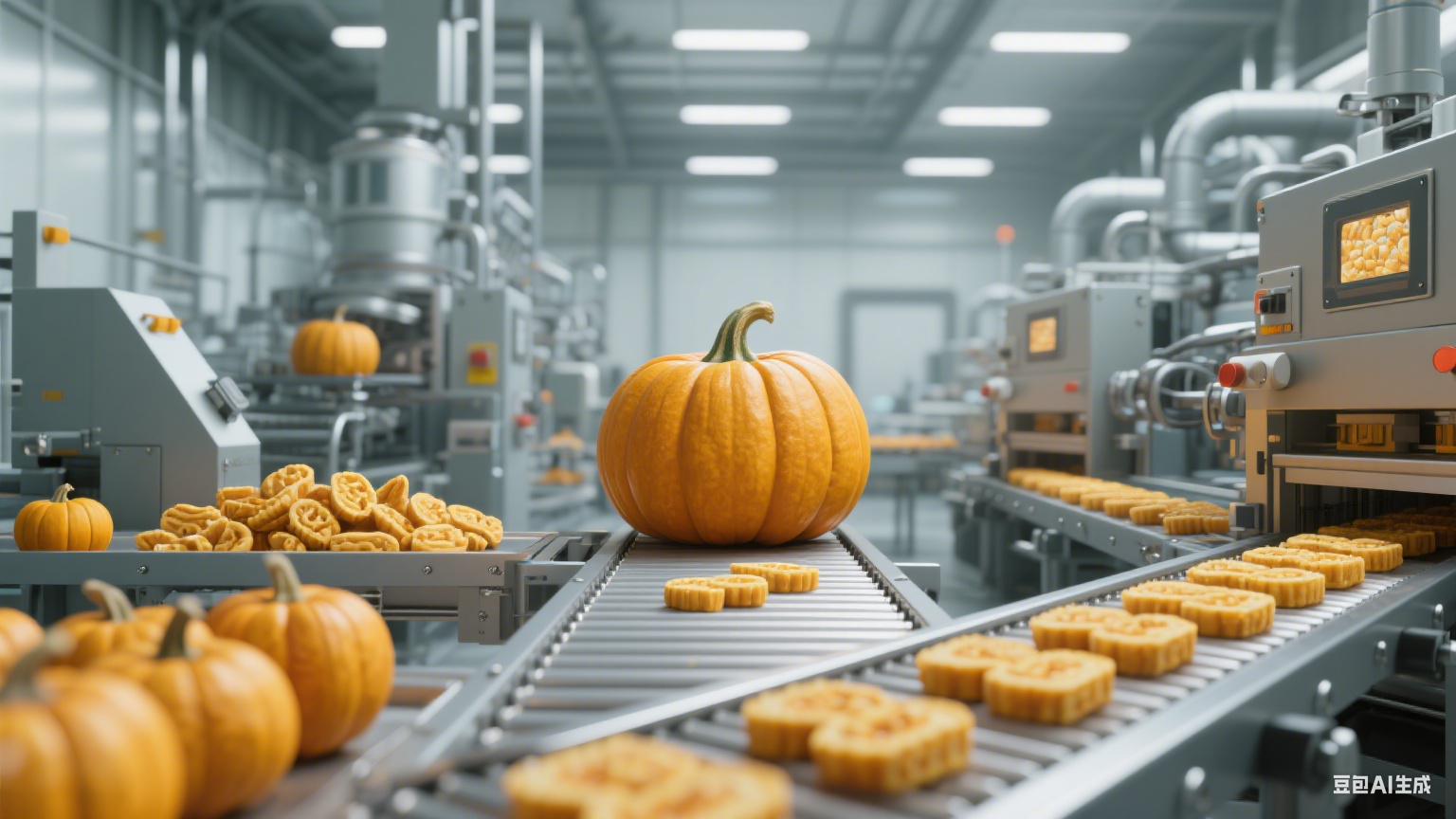 關(guān)于南瓜的生產(chǎn)線有多少種，各是做什么產(chǎn)品？(pic5)