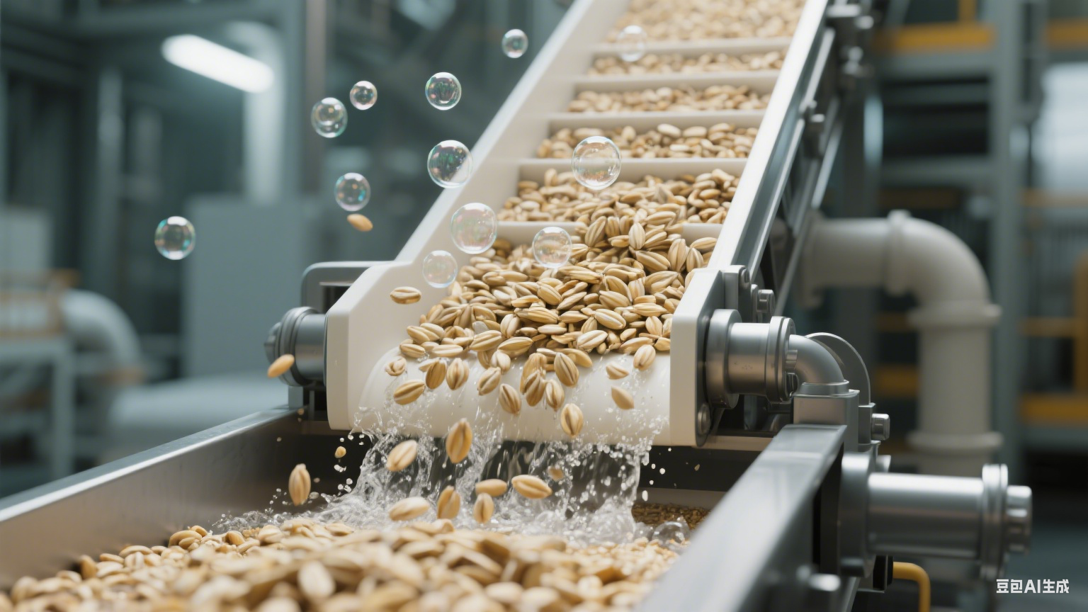 氣泡提升機(jī)一般在生產(chǎn)線上起的作用是什么？明確一下！  (圖3)