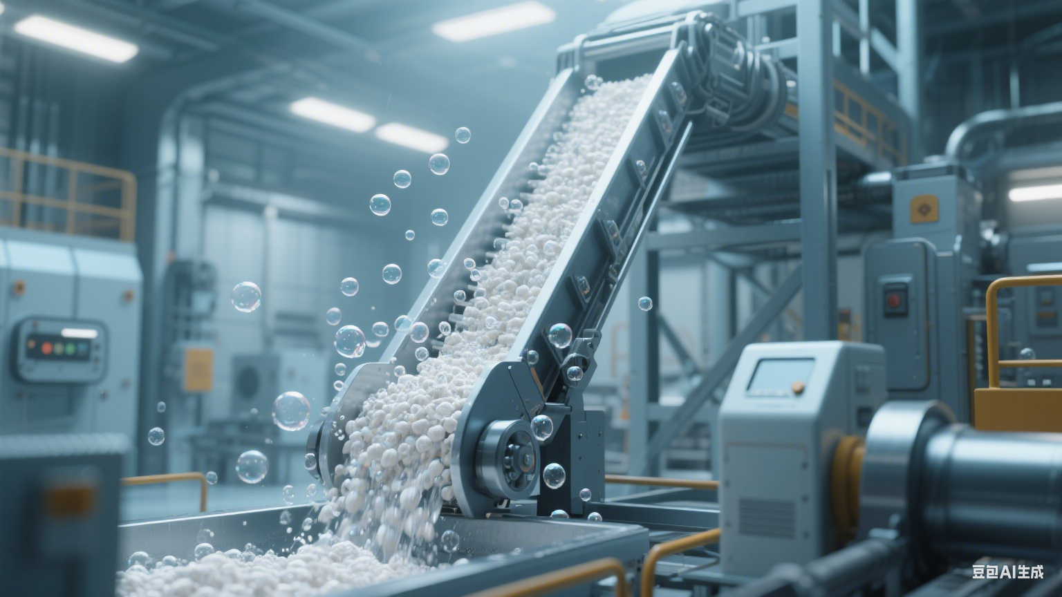 氣泡提升機(jī)一般在生產(chǎn)線上起的作用是什么？明確一下！  (圖4)