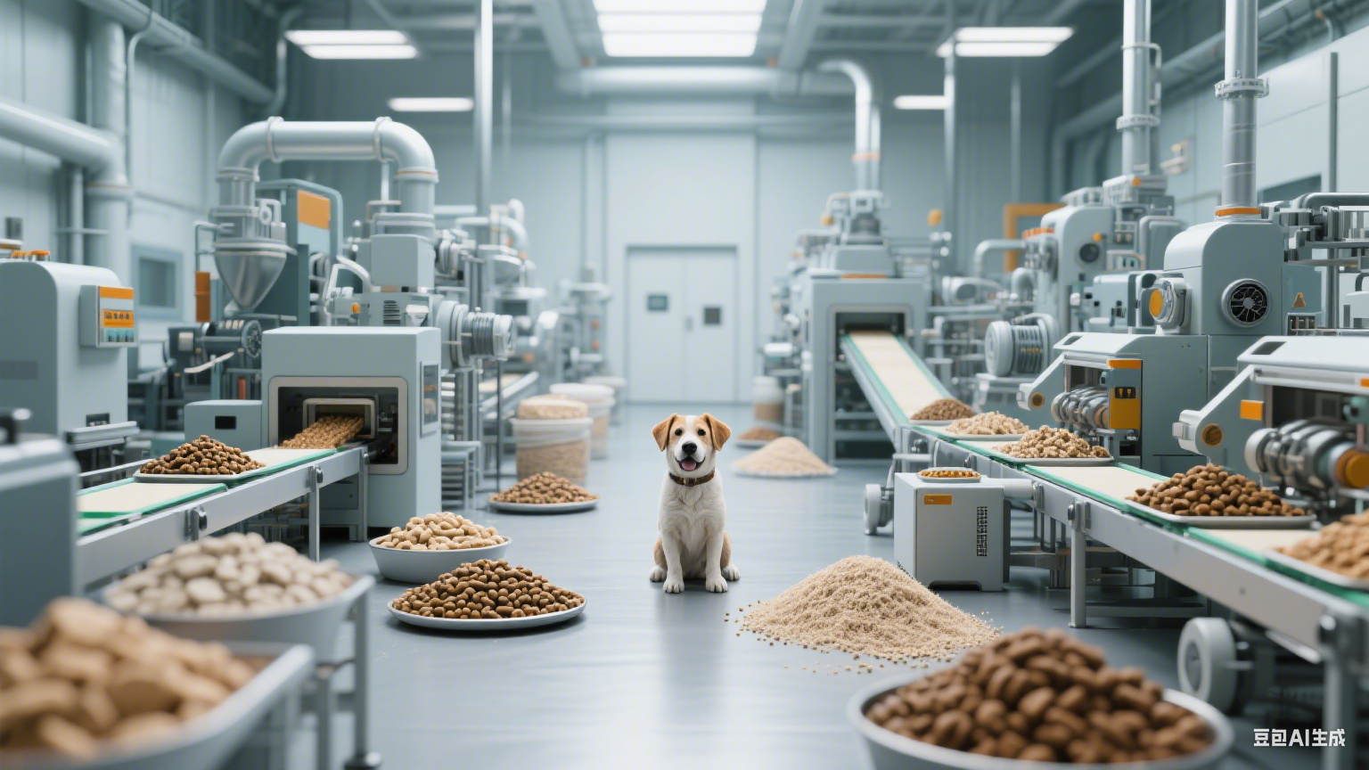 寵物食品生產(chǎn)線需要多少種纖維物質(zhì)，生產(chǎn)設(shè)備有多少？
