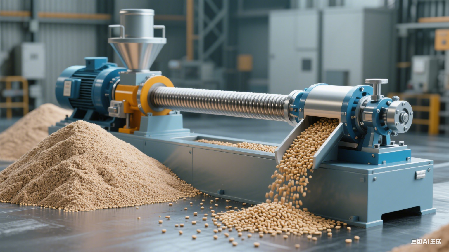 寵物食品生產線需要多少種纖維物質，生產設備有多少？(pic16)