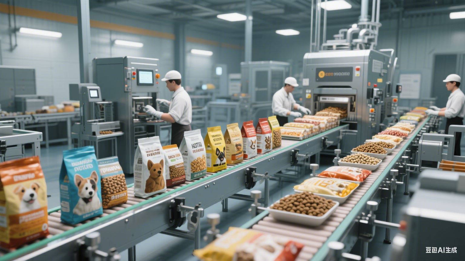 不同類型寵物食品生產(chǎn)線的纖維物質(zhì)需求差異