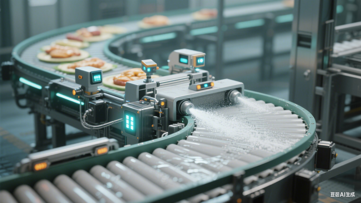 日處理 50 噸全自動無人蔬菜工廠清洗線設備配置方案(圖9)