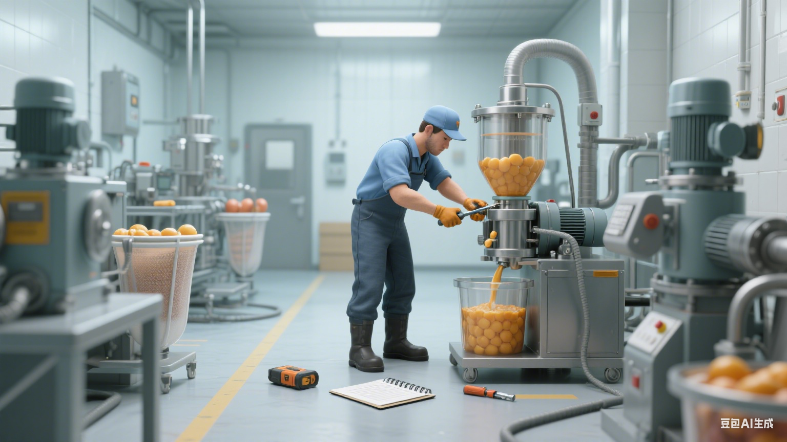 果汁加工設(shè)備生產(chǎn)線流程與標(biāo)準(zhǔn)規(guī)范(圖12)