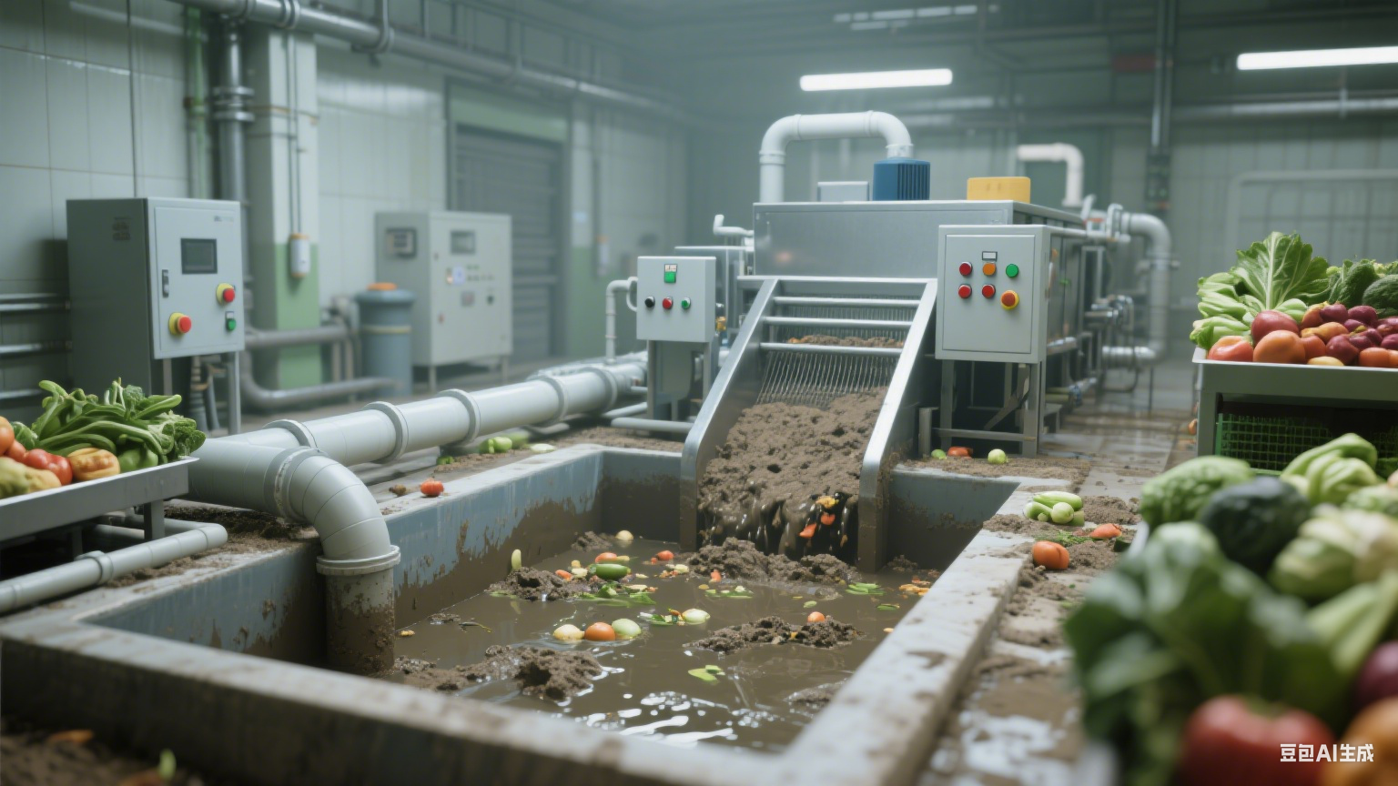 蔬菜水果清洗污水處理的省錢設(shè)備選擇方案(圖1)