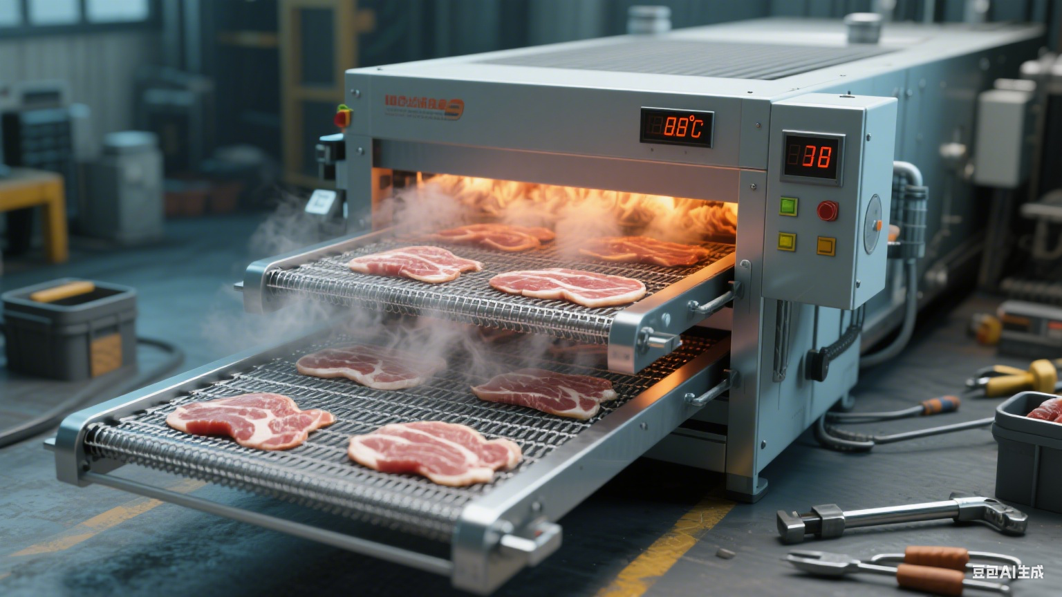 豬肉脯生產(chǎn)線：整條生產(chǎn)線的設(shè)備，工藝，報(bào)價(jià)單!(圖8)