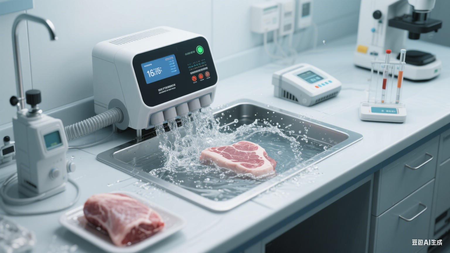 超聲波清洗機(jī)解凍肉的味道變化探究