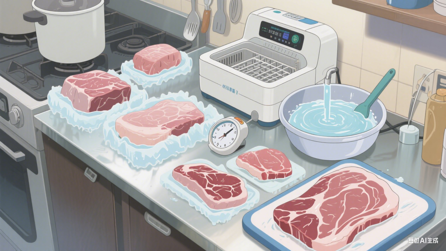 超聲波清洗機(jī)解凍肉的味道變化探究(圖4)