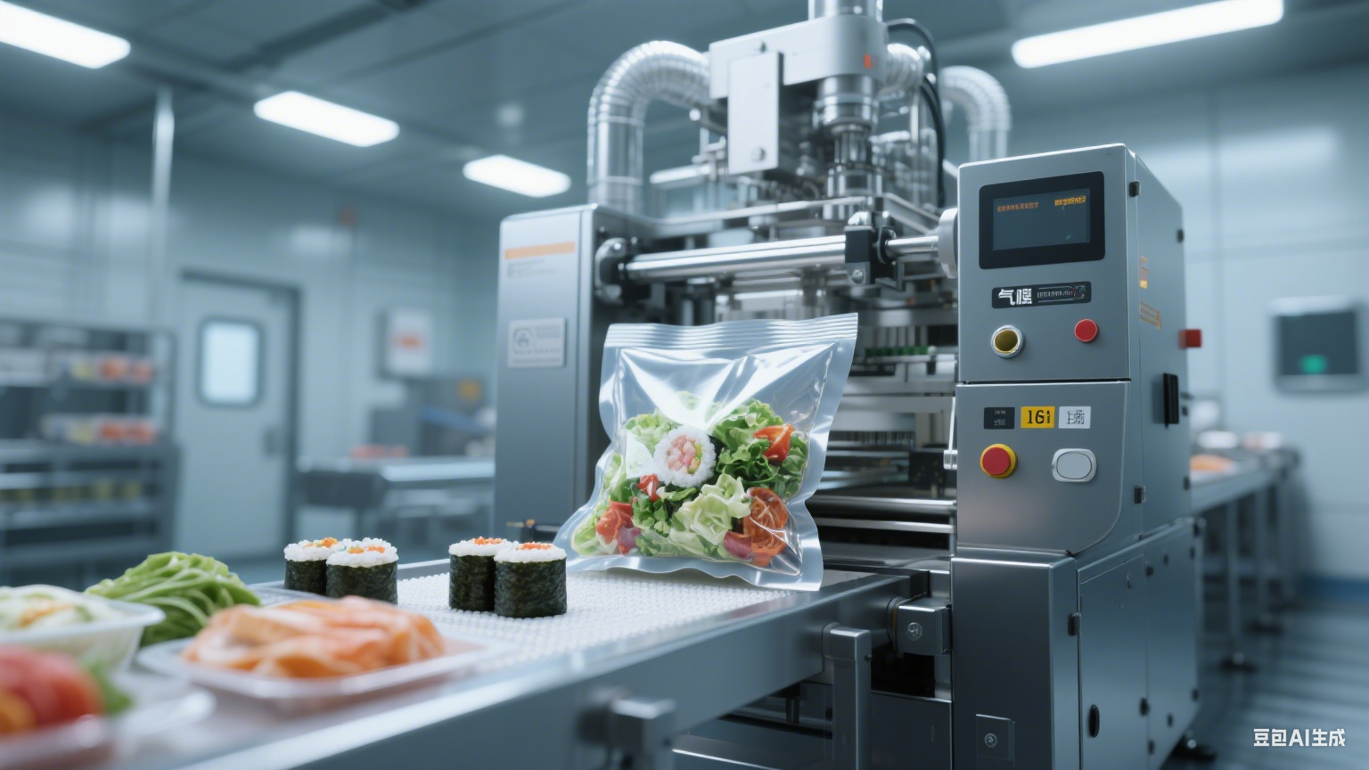 扇貝隧道式速凍機作為預制菜的速凍加工生產線，它前后銜接的設備式什么？(圖10)