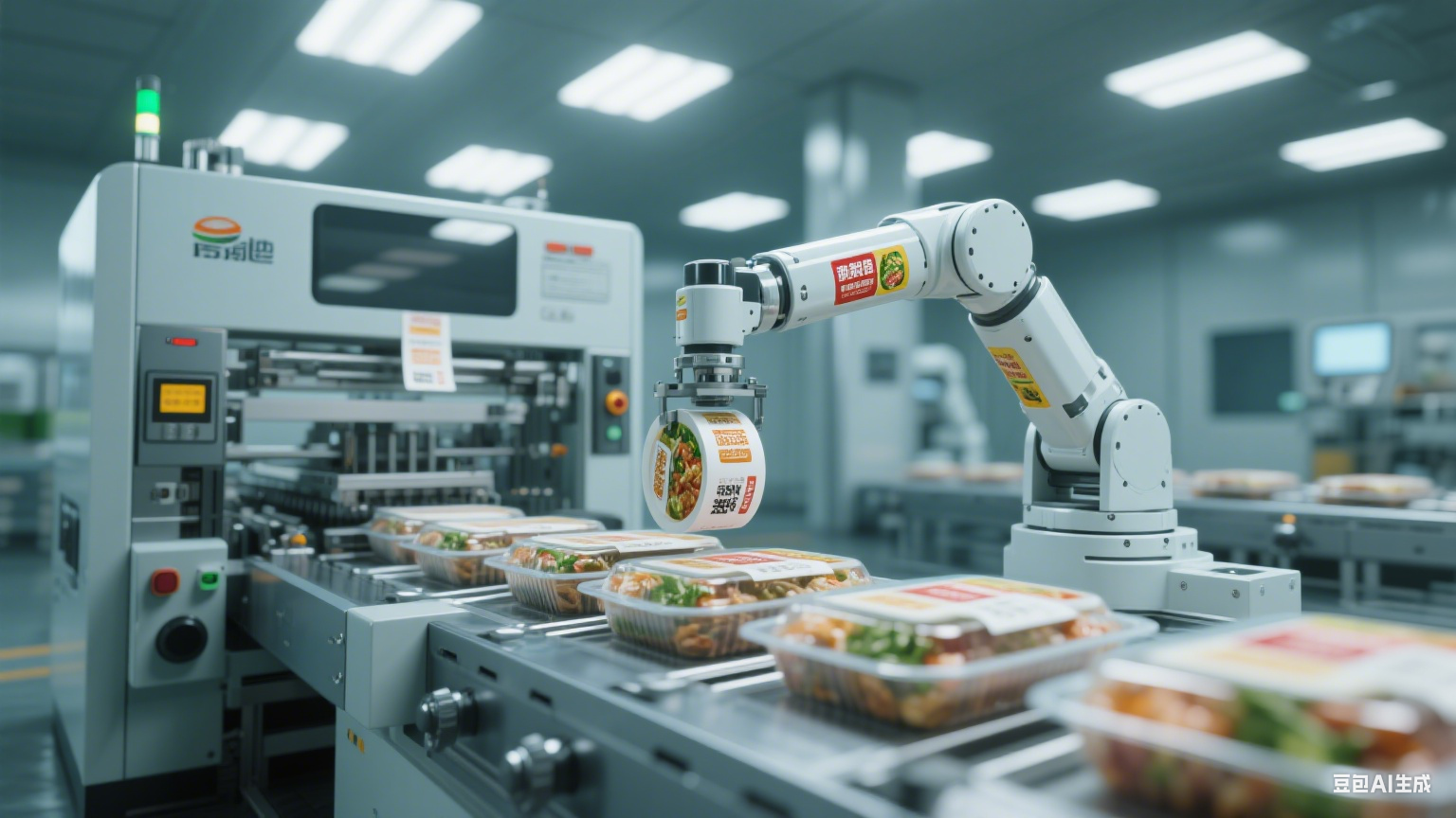 扇貝隧道式速凍機作為預制菜的速凍加工生產線，它前后銜接的設備式什么？(圖11)