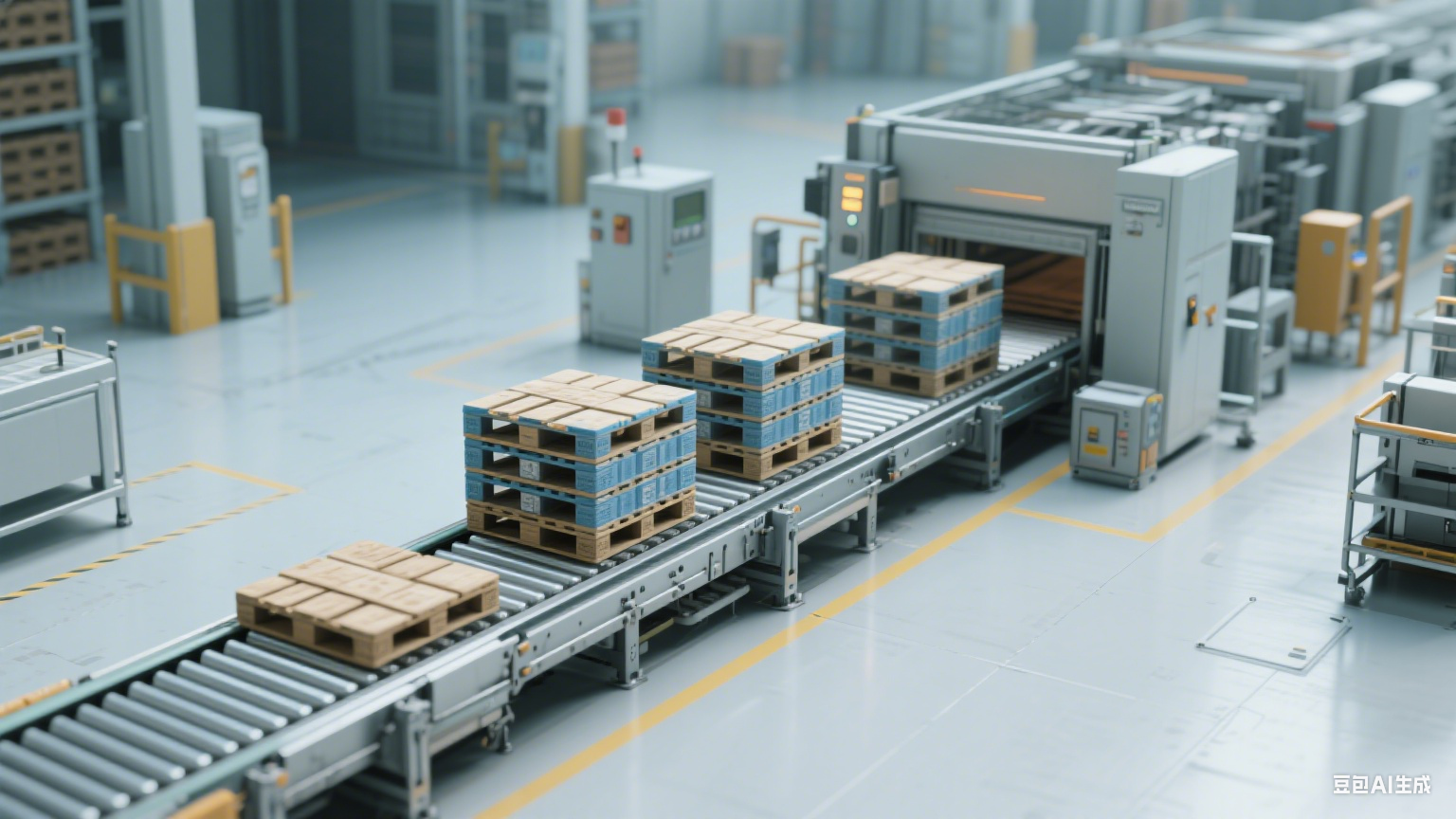 扇貝隧道式速凍機作為預制菜的速凍加工生產線，它前后銜接的設備式什么？(圖13)