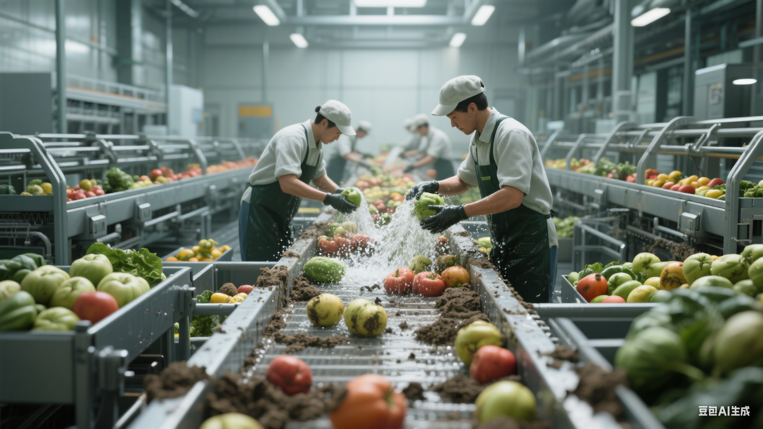 果蔬加工的***道關(guān)鍵環(huán)節(jié)，清洗分揀堪比給食材做 “專注體檢 + 深度美容”