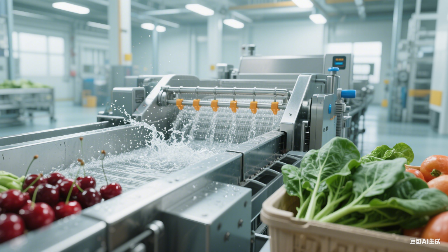 果蔬清洗機(jī)自動(dòng)清洗生產(chǎn)線的新生態(tài)構(gòu)建
