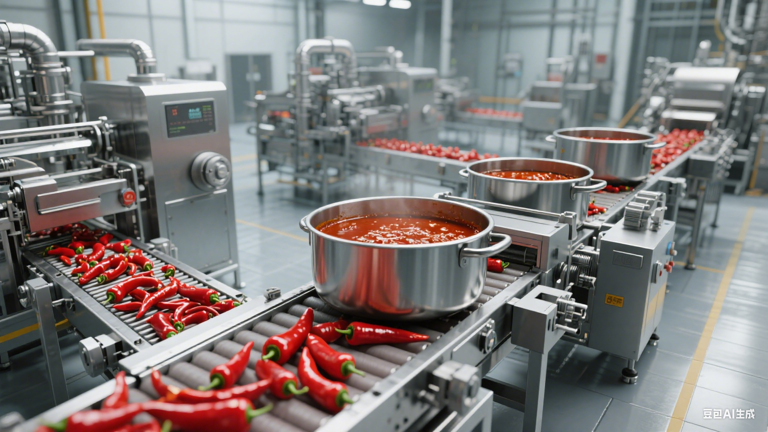 辣椒醬生產(chǎn)線設備：構筑風味醬料從原料到成品的全流程匠心制造(圖1)