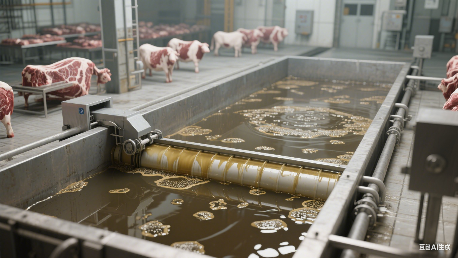 肉類加工生產(chǎn)線污水處理：構(gòu)建 “分階凈化 + 資源循環(huán)” 的食品工業(yè)生態(tài)治水(圖2)