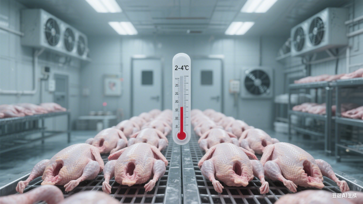 凍肉凍鴨化凍設備生產(chǎn)線車間溫控：構(gòu)建 “工藝適配 + 食品安全” 的有效控溫(圖1)