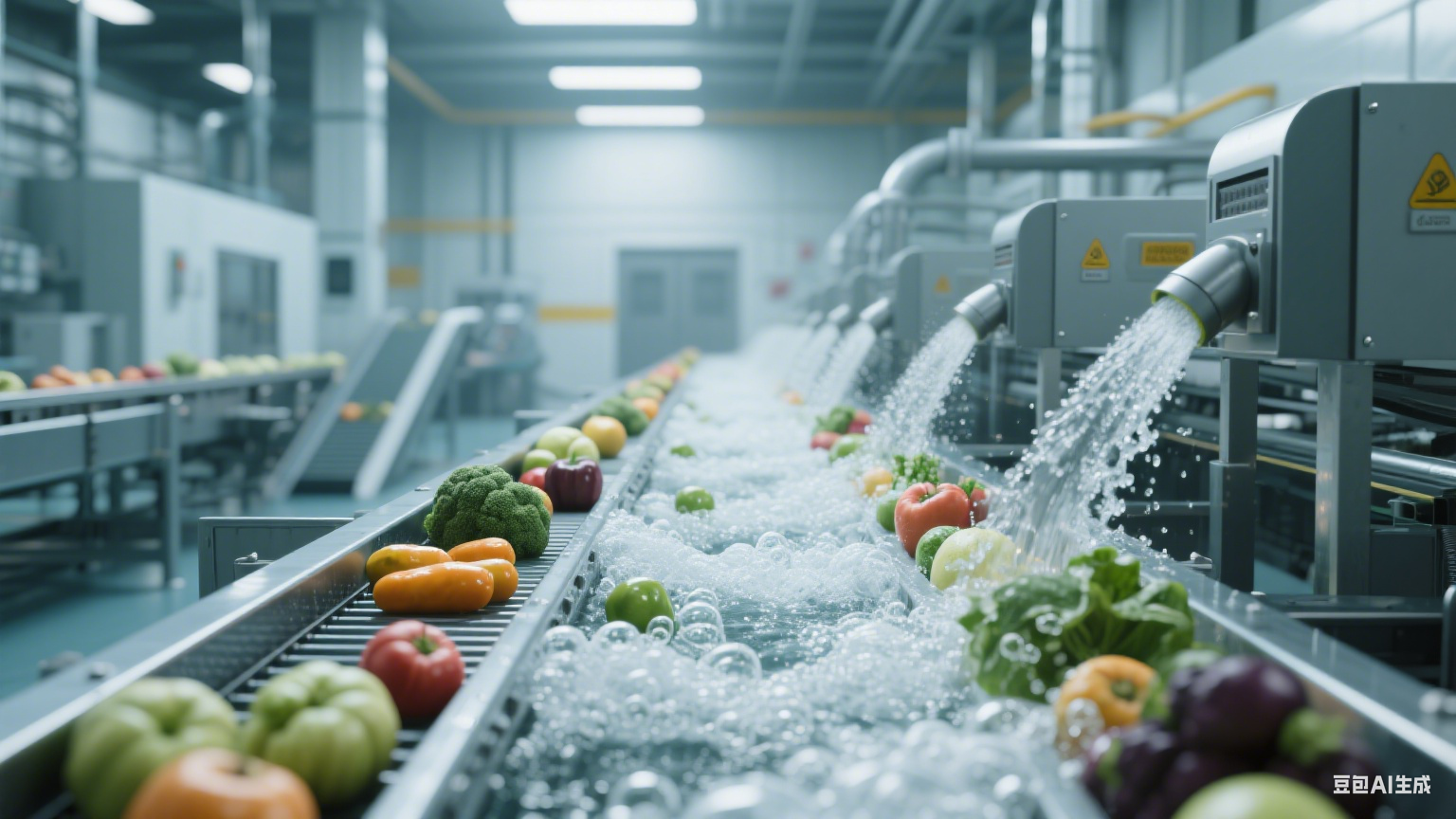 果蔬氣泡清洗機生產(chǎn)線：解構(gòu) “氣液協(xié)同 + 分階凈化” 的果蔬潔凈(圖6)